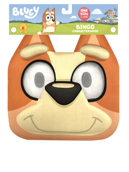 Bingo from Bluey EVA face mask
