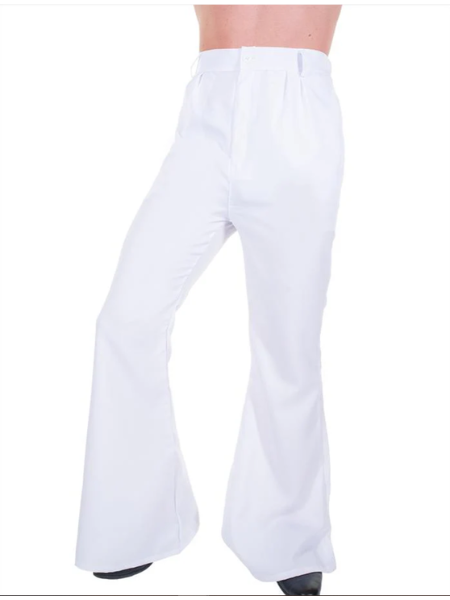 White flares men disco - Adult