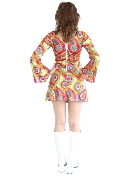 Groovy Hippie dress costume - Adult