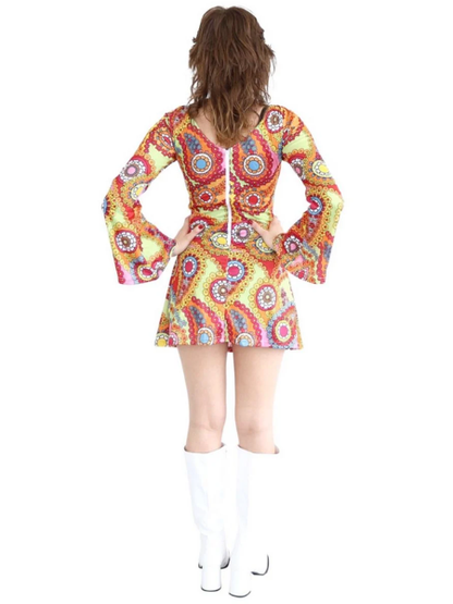 Groovy Hippie dress costume - Adult