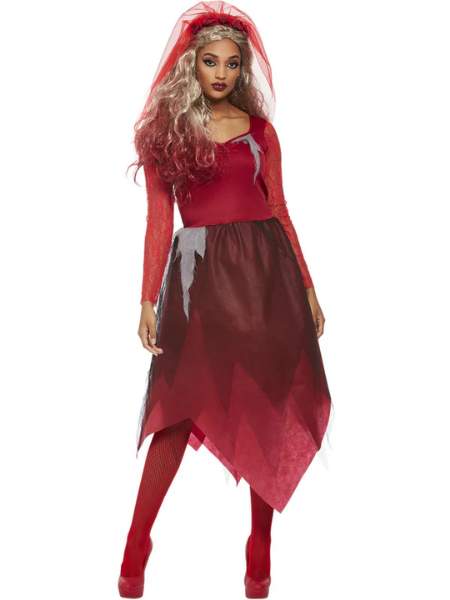 Grave yard bride Red costume