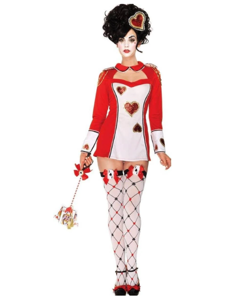 Card guard Queen of hearts