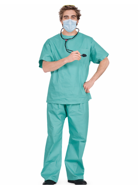 Doctor Scrubs Costume - Adult