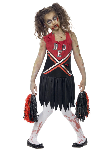 Zombie Cheerleader Child  Costume