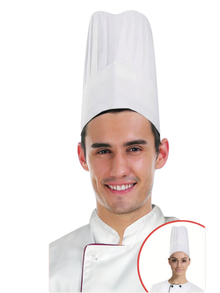 Tall chef hat