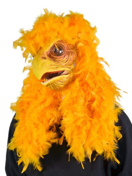 Super Chicken, Bird Latex Face Mask