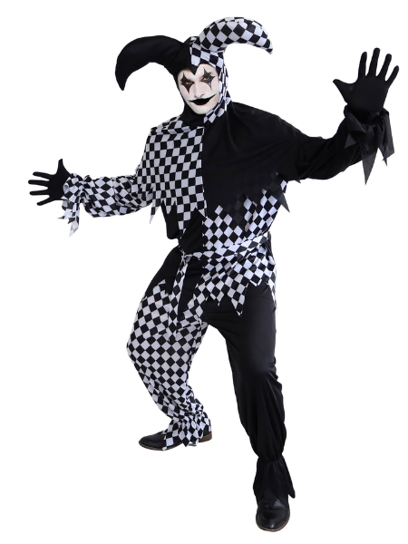 Dark Jester costume -Adult