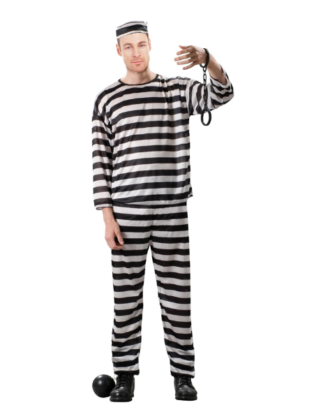 Prisoner / Convict Costume adult
