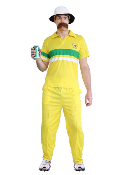 80's Cricketer / Murv Hughes - 52 not out! Costume - Adult