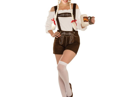 Lederhosen female costume - adult