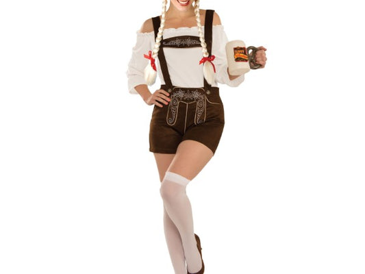 Lederhosen female costume - adult