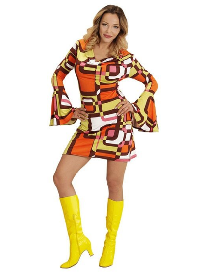 70s Tubes Dress - Adult