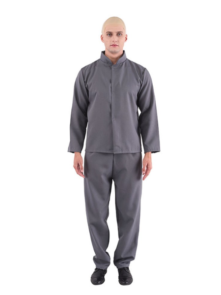 Dr Evil Inspired costume grey suit