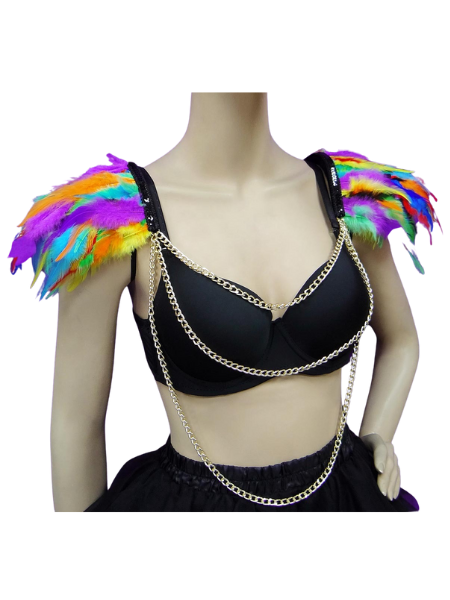 Paradisio feather harness / Shoulder pads
