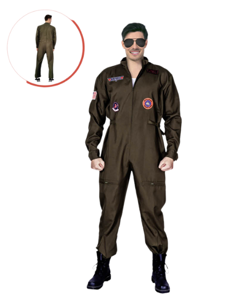 Top Gun fighter pilot costume - Adult