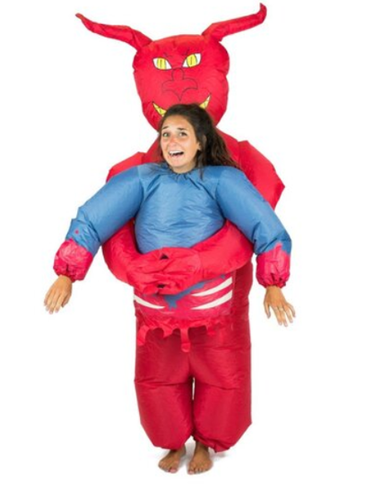Inflatable devil costume - Adult