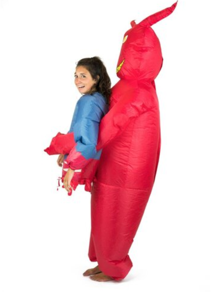 Inflatable devil costume - Adult