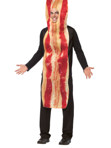 Bacon rasher costume - Adult