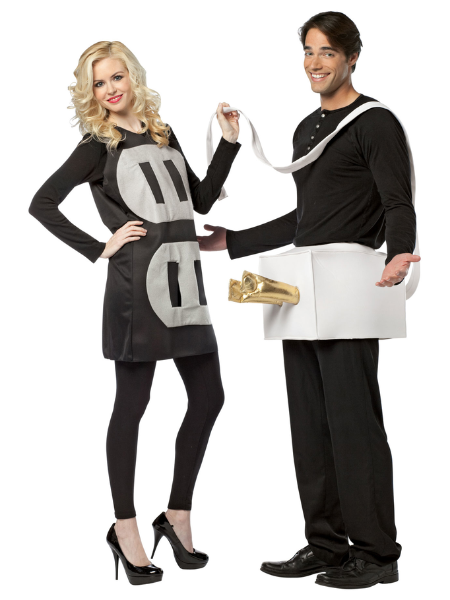 Plug and Socket costumes dual - Adult