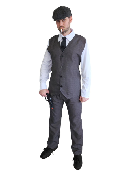 Tommy English Gangster Costume - Adult