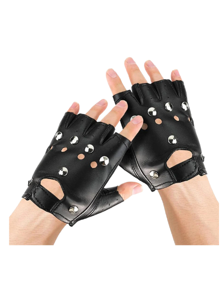 Punk Gloves with studs