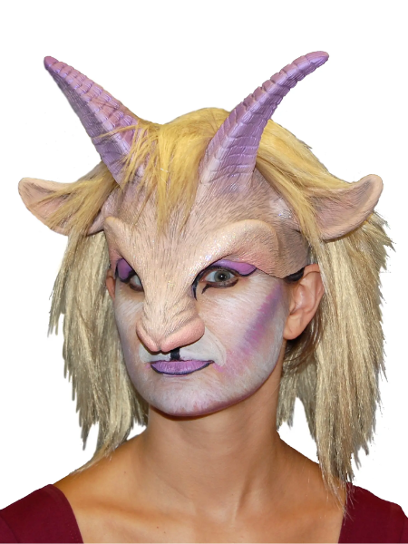 Adult Goatress Half Mask By Zagone Studios
