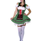 Heidi Oktoberfest dress RED / BLUE/ GREEN