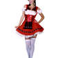 Heidi Oktoberfest dress RED / BLUE/ GREEN