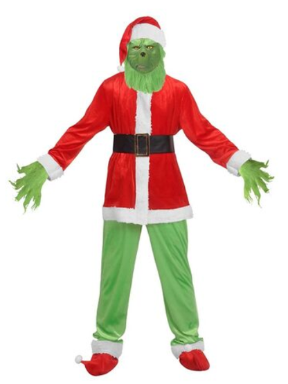 The Grinch deluxe costume - Adult