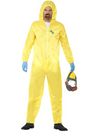 Braking bad yellow hazmat costume adult