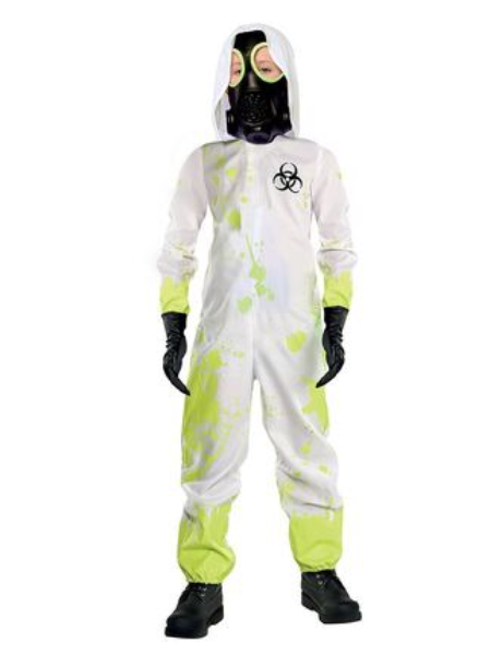 Hazmat suit toxic Child