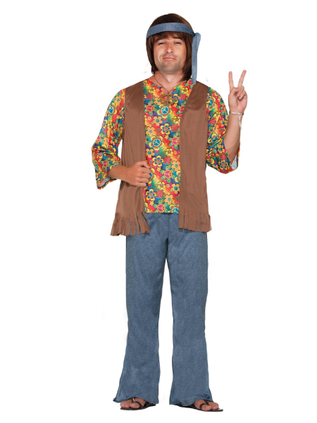 Hippie Dude costuem - Adult