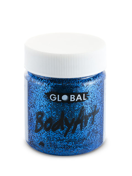 45ml Face & BodyArt Liquid Paint - Blue Glitter