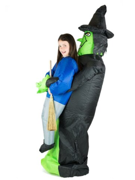 Inflatable witch costume - Child