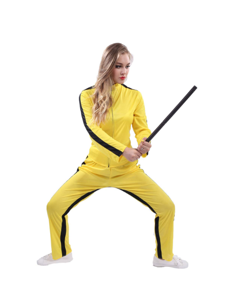 Kung Fu Fighter (Kill Bil Inspired) Costume - Adult