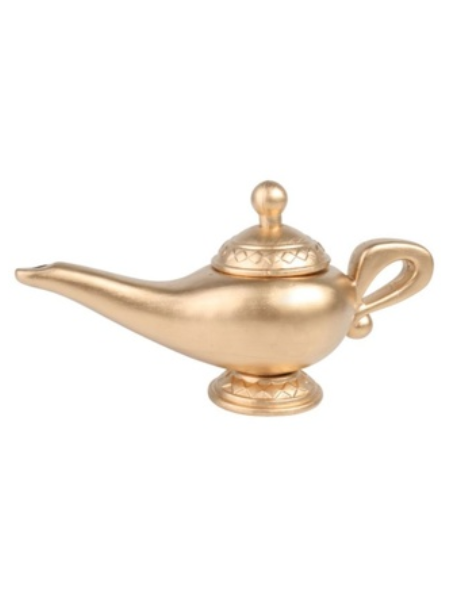 Genie lamp Prop gold