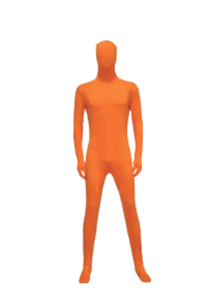 Orange Morph suit , Lorax invisable man