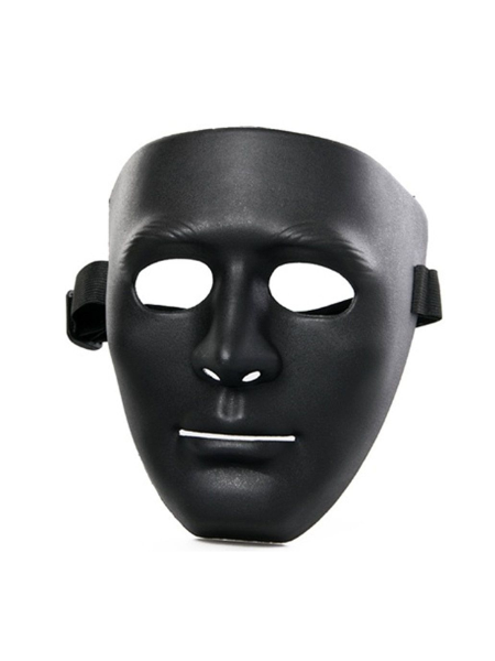Blank white or Black plastic mask