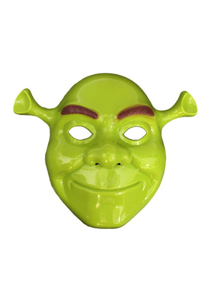 Shrek mask plastic