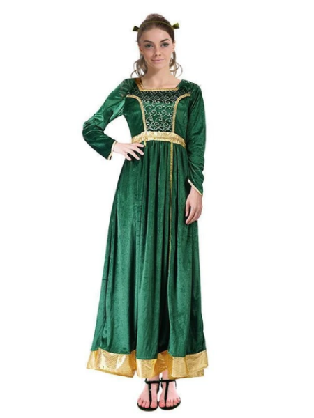 Princess Fiona Ogre costume Shrek inspired - Adult