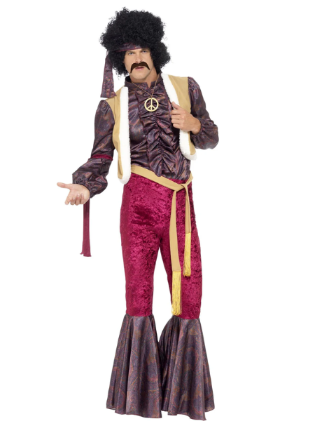 1970s Psychedelic Rocker Costume - Adult