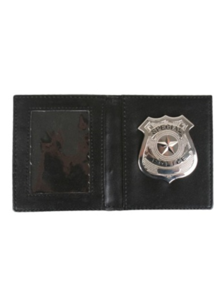 Police badge in wallet
