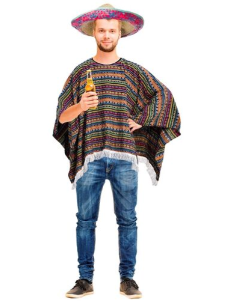 Poncho costume - Adult
