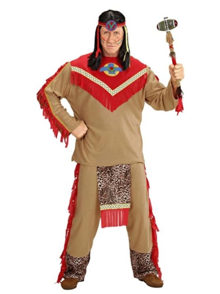 Native Indian Raging Bull Costume  - Adult