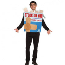 Stuck on you band-aid costume