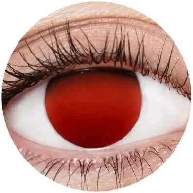 Blind Red Contact Lenses