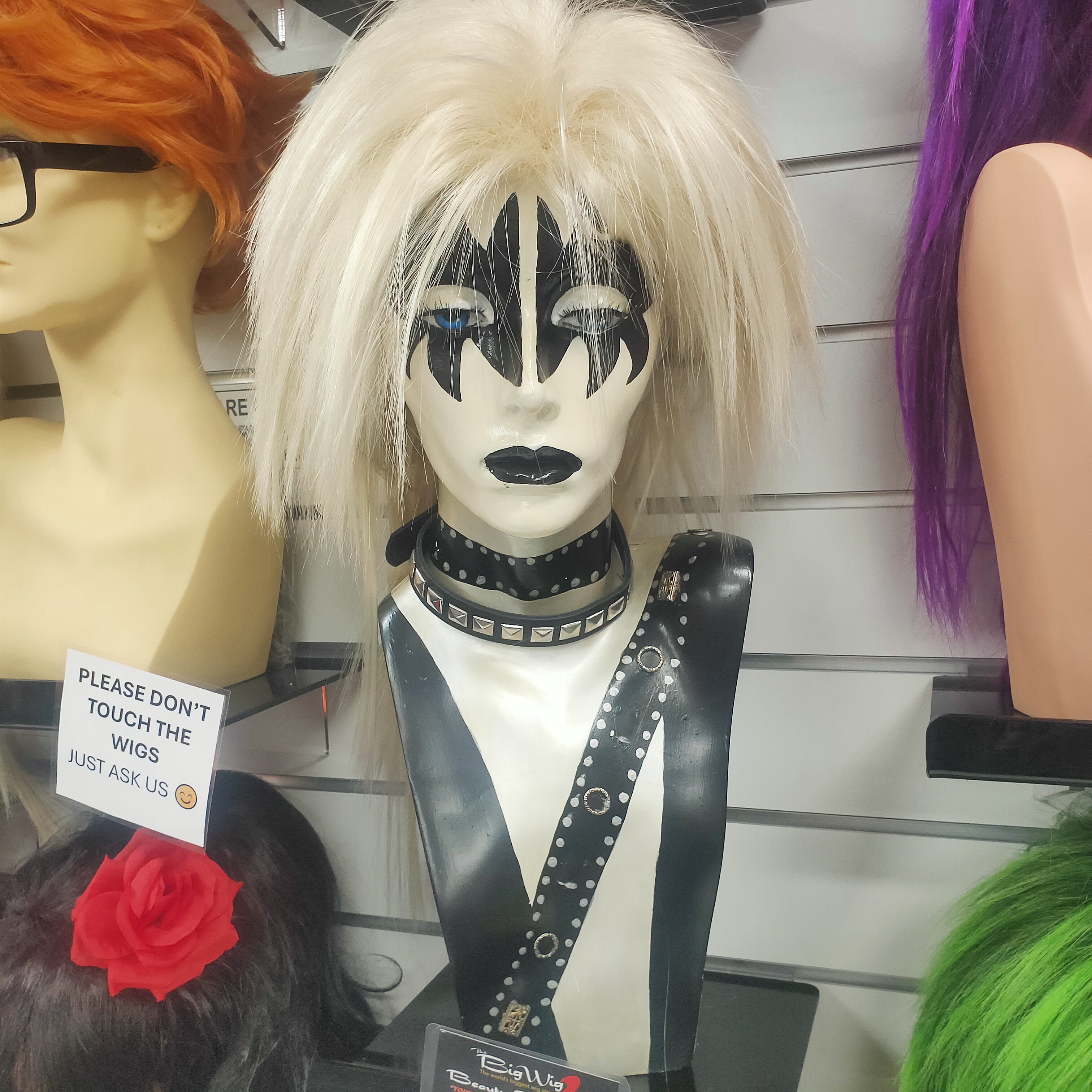 Kiss Rocker inspired Wigs