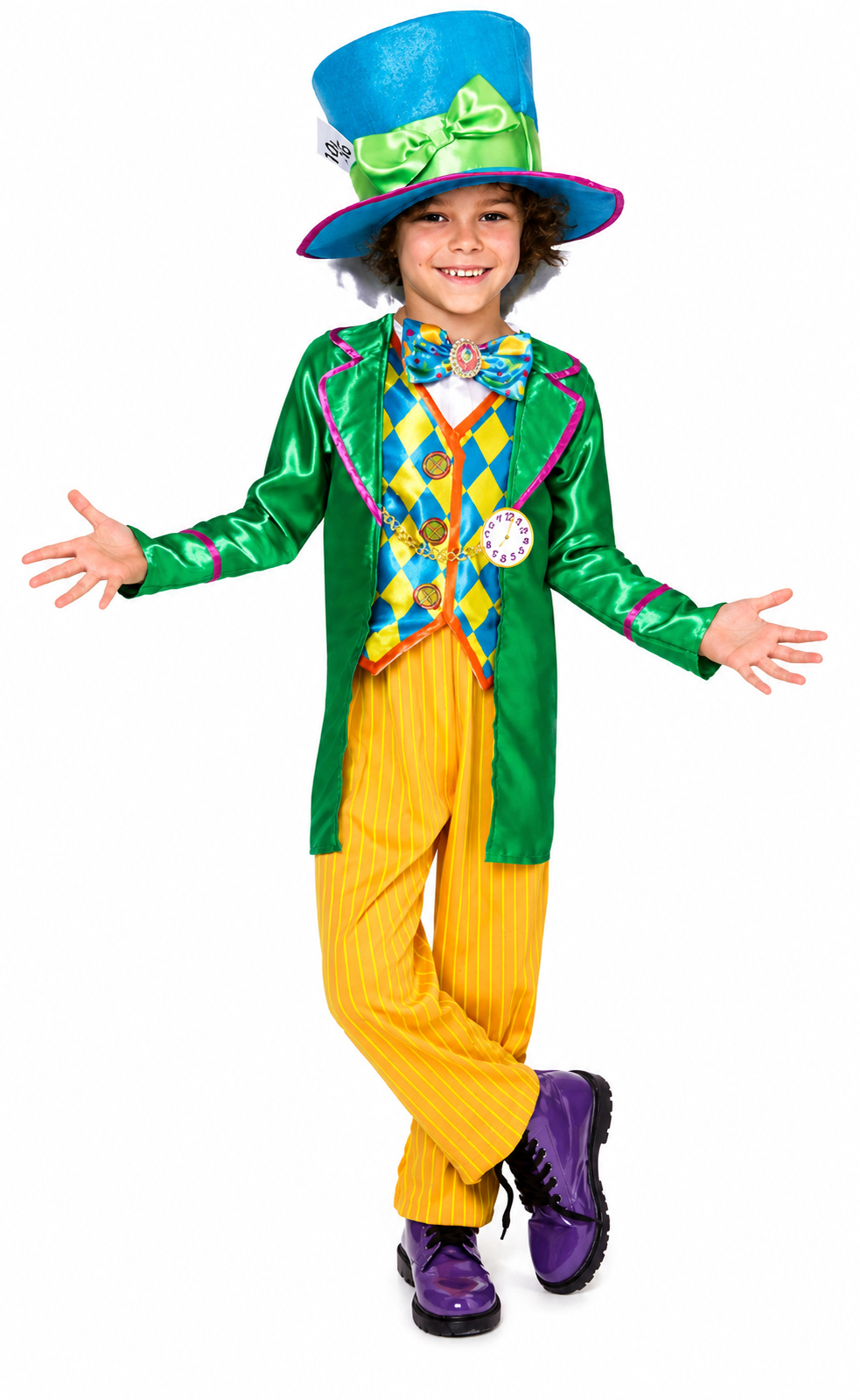 Mad Hatter Boys Deluxe Costume - Child