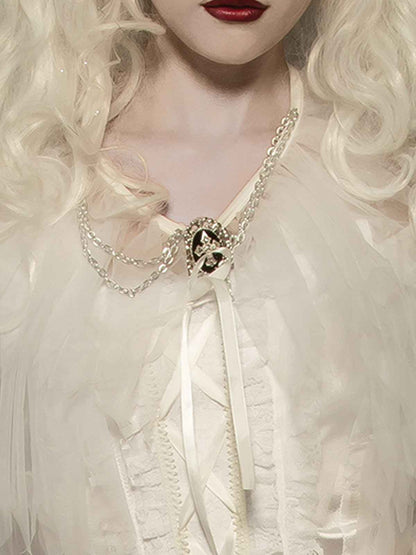 Witch Capelet white