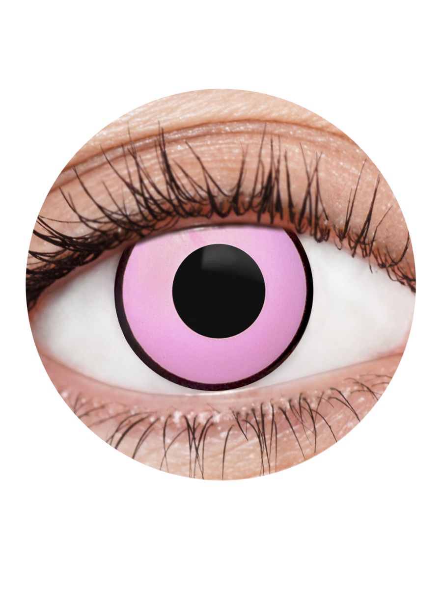 Pink Manson Contact Lenses